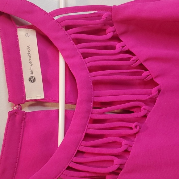 Impeccable Pig Fully lined Pink Top Size XXS - Picture 2 of 5